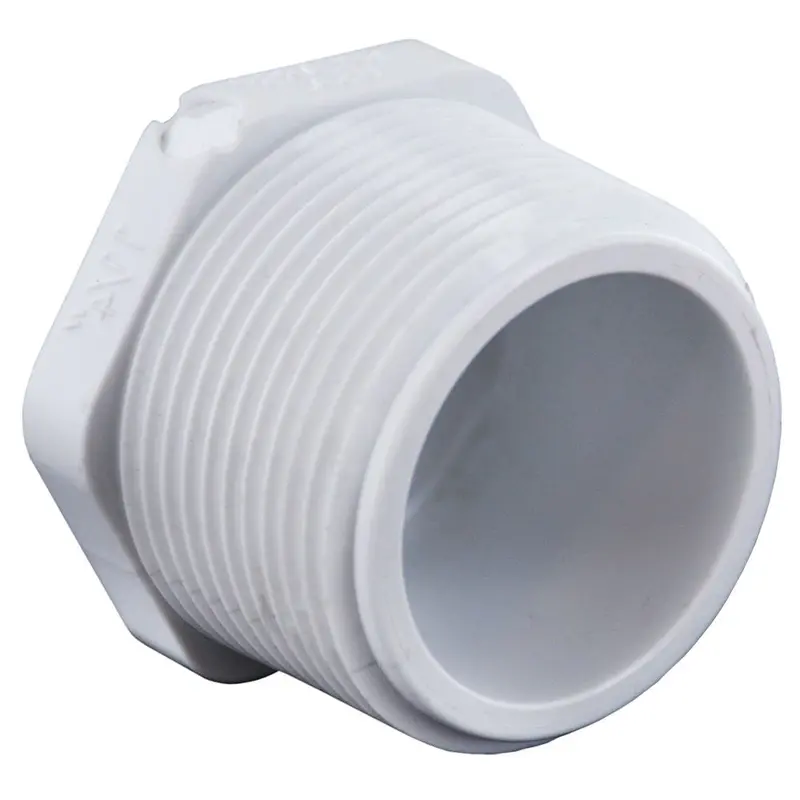 Schedule 40 Pvc 3/4-Inch Male Pipe Thread (Mpt) To Socket Adapter 1