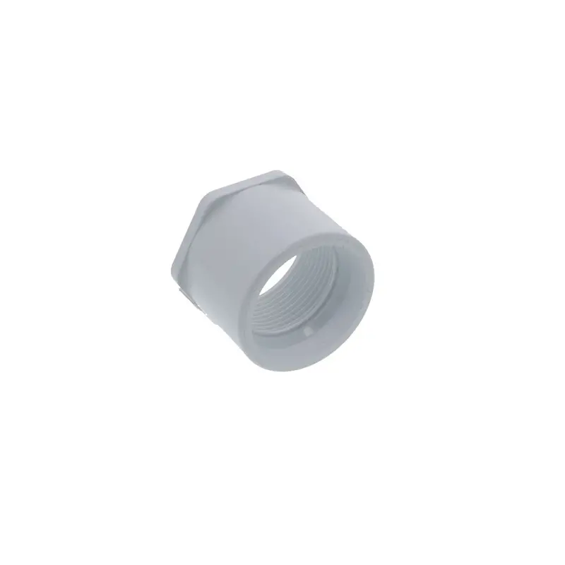 Schedule 40 Pvc Reducer Bushing: 1-1/2" Spigot X 1-1/4" Fpt 1