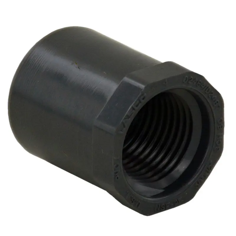 Schedule 80 Pvc Bushing – 3/4" Slip To 1/2" Female Iron Pipe 1