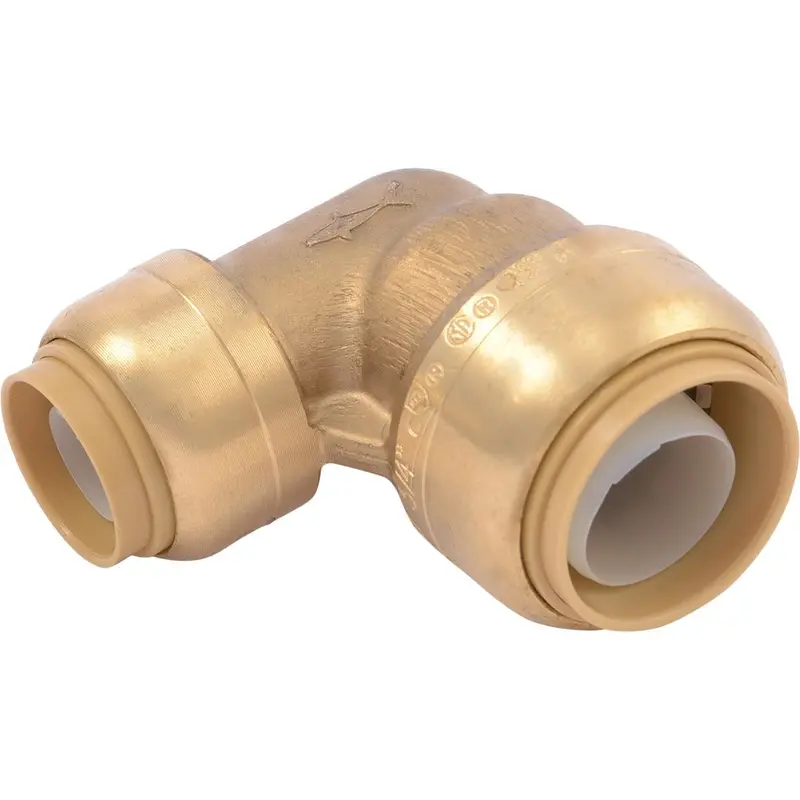 Sharkbite U274Lf Lead-Free Brass Reducing Elbow – 3/4" × 1/2" Push-To-Connect 1