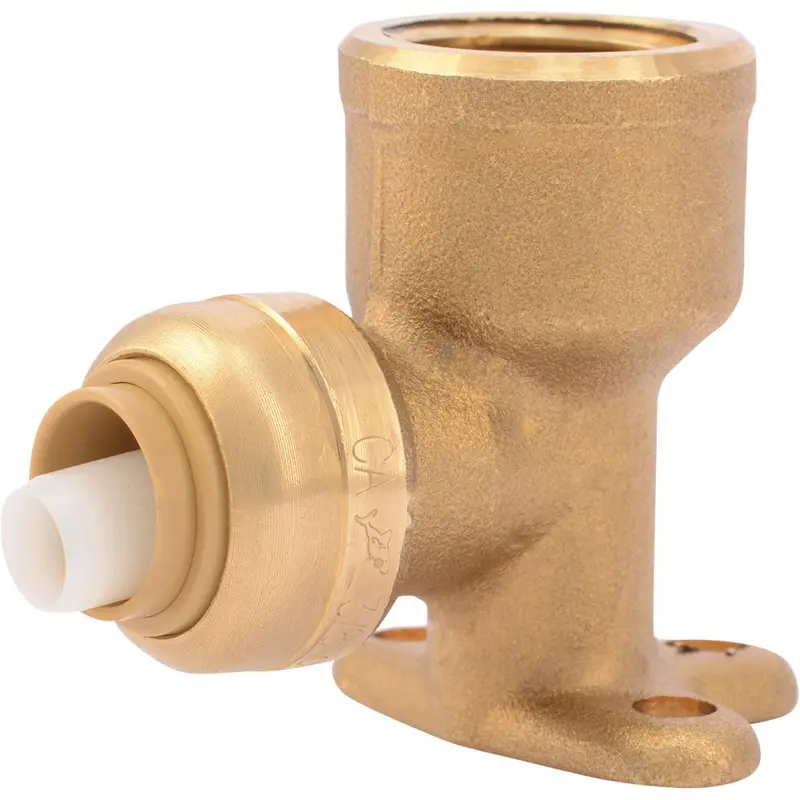 Sharkbite U332Lf Lead-Free Brass Drop-Ear Elbow – 3/8" × 1/2" Female Pipe Thread 1