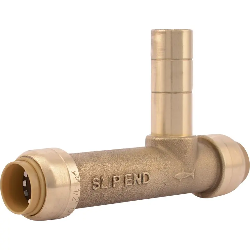 Sharkbite U4482Lf Lead-Free Brass Slip Tee – 1/2" Cts X 1/2" Cts X 1/2" Cts 1