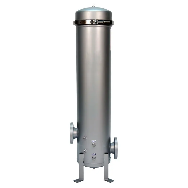 Shelco 12Fos4 Multi-Cartridge Filter Housing – Stainless Steel, 12-Inch Capacity 1