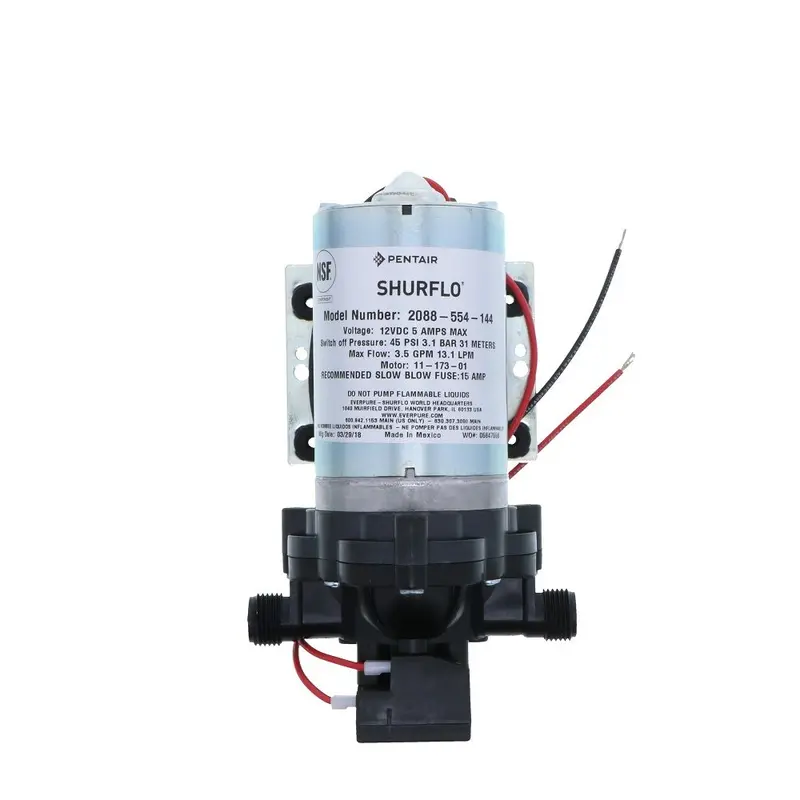 Shurflo 2088-554-144 3.5 Gpm Dc Delivery Pump – 45 Psi, 12Vdc, No Cord 1