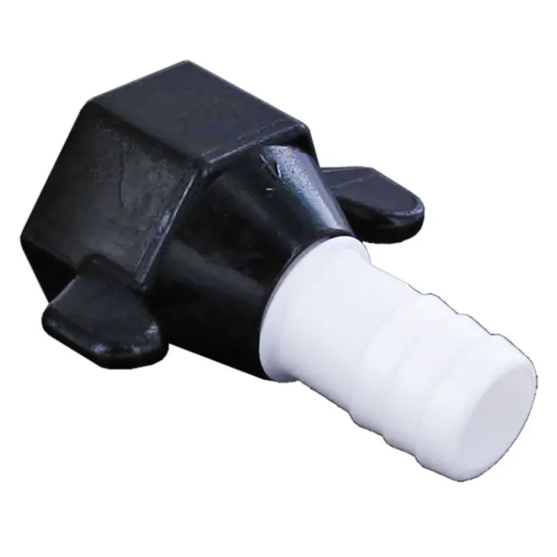 Shurflo 234-2946 Poly Hex Swivel Straight Fitting – 1/2" Fnpt X 3/4" Barb 1