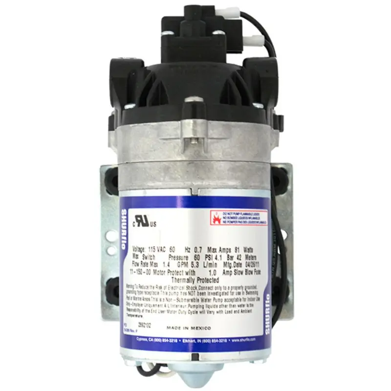 Shurflo 8005-243-256 12Vdc Demand Pump – 1.4 Gpm, 60 Psi 1