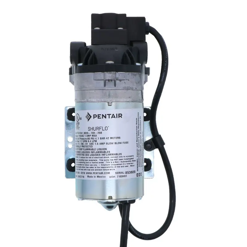 Shurflo 8025-733-256 1.7 Gpm Demand-Activated Pressure Pump (60 Psi, 115V) 1