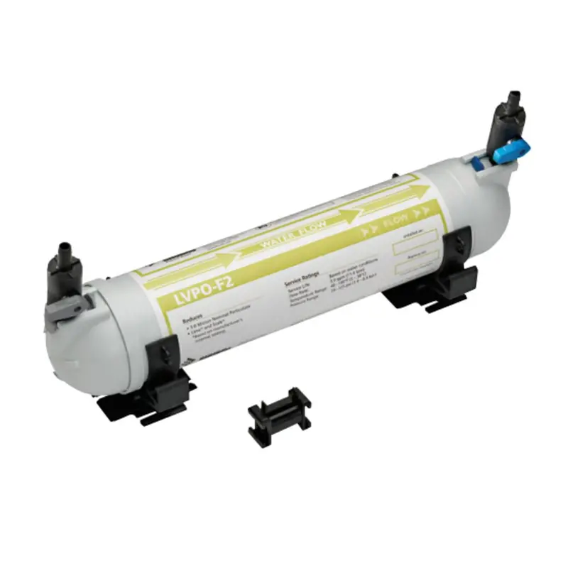 Shurflo Lvpo-F2 Inline Carbon Block Filter System — 5-Micron, Includes Sediment + Scale Control Cartridges 1