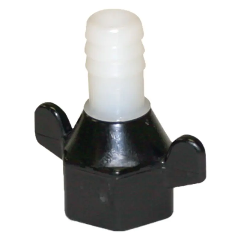 Shurflo Swivel Wingnut – 1/2" Fpt To 3/8" Barb Poly Adapter 1