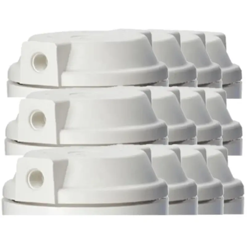 Slim Line Filter Housing Flat Cap – 1/2-Inch Female Pipe Thread, No Pressure Relief 1