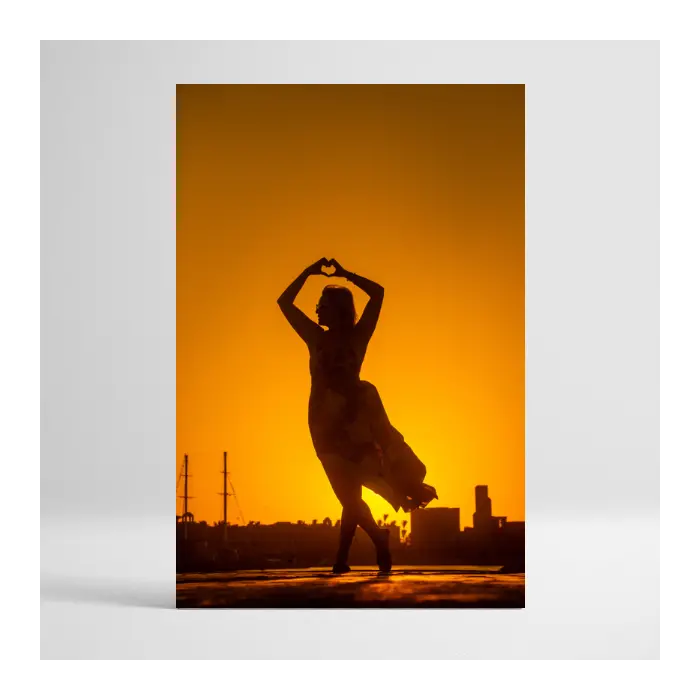 Slim Vertical Canvas Photo Print 1