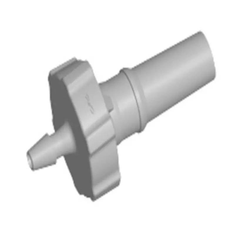 Slm21 Natural Polypropylene Male Slip Luer Connector – 1/16" Hose Barb 1