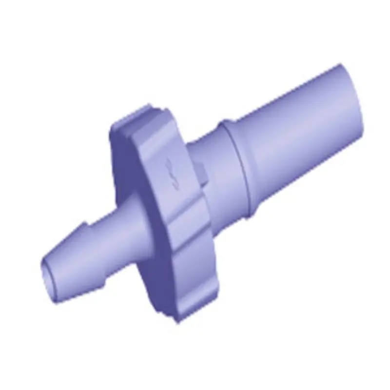 Slm3191 Purple Polycarbonate Male Slip Luer Fitting – 3/32" Barb 1