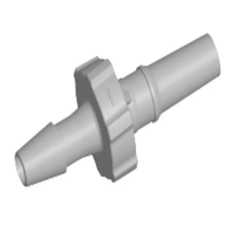 Slm41 Natural Polypropylene Male Slip Luer Connector – 1/8" Hose Barb 1