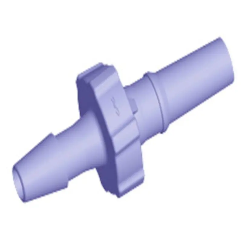 Slm4191 Purple Polycarbonate Male Slip Luer Fitting – 1/8" Barb 1