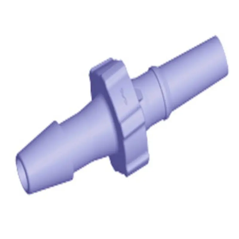 Slm5191 Purple Polycarbonate Male Slip Luer Fitting – 5/32" Barb 1