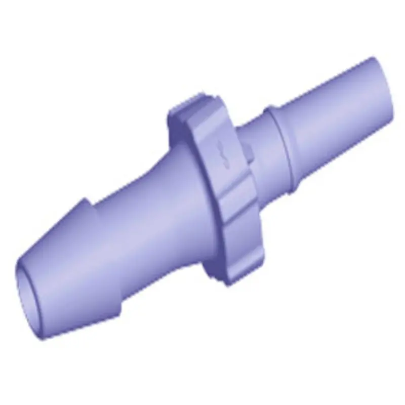 Slm6191 Purple Polycarbonate Male Slip Luer Fitting – 3/16" Barb 1
