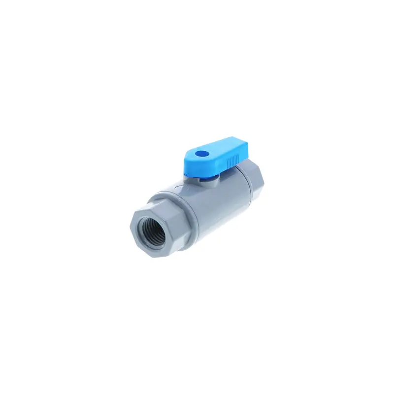 Smc Pvc Barb Inline Ball Valve – 1/4" Female Pipe Thread (Fpt) 1