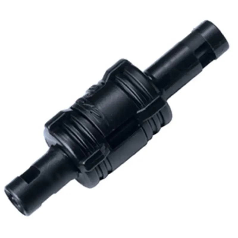 Smcd01Mblk Valved In-Line Coupling Set – 1/16" Id Barb, Black 1