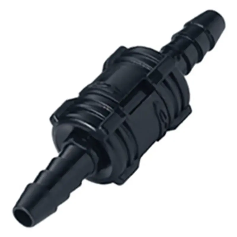 Smcd02Mblk Valved In-Line Coupling Set – 1/8" Id Barb, Black 1