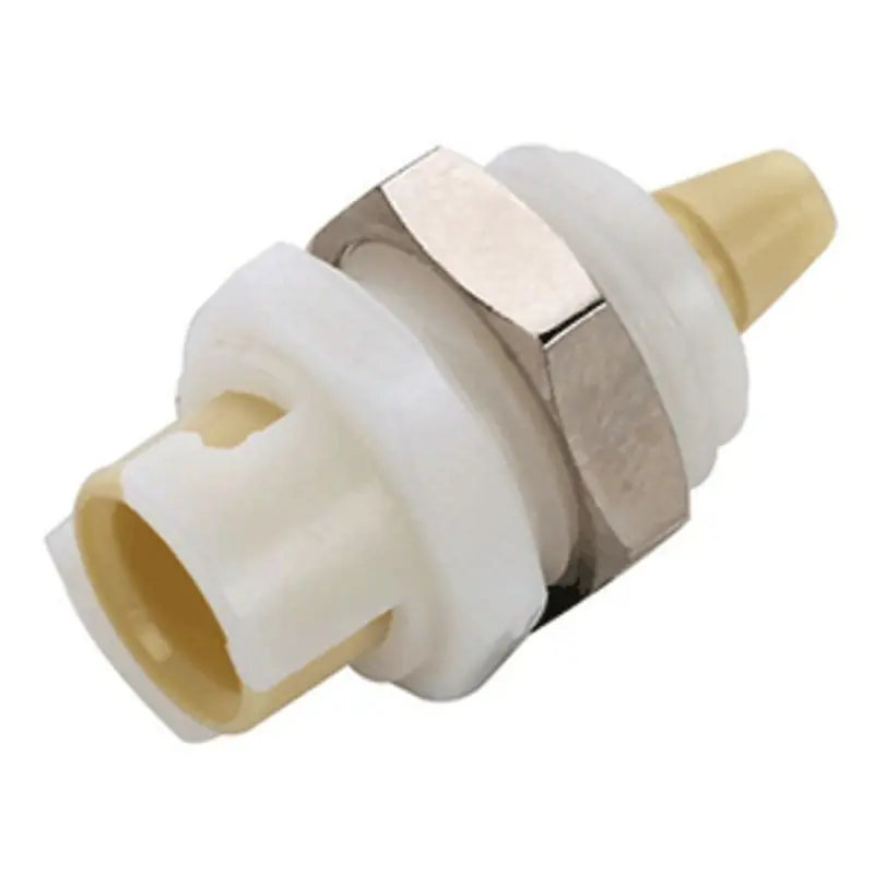 Smfpm0212 Non-Valved Panel-Mount Coupling Body – 1/8" Hose Barb 1