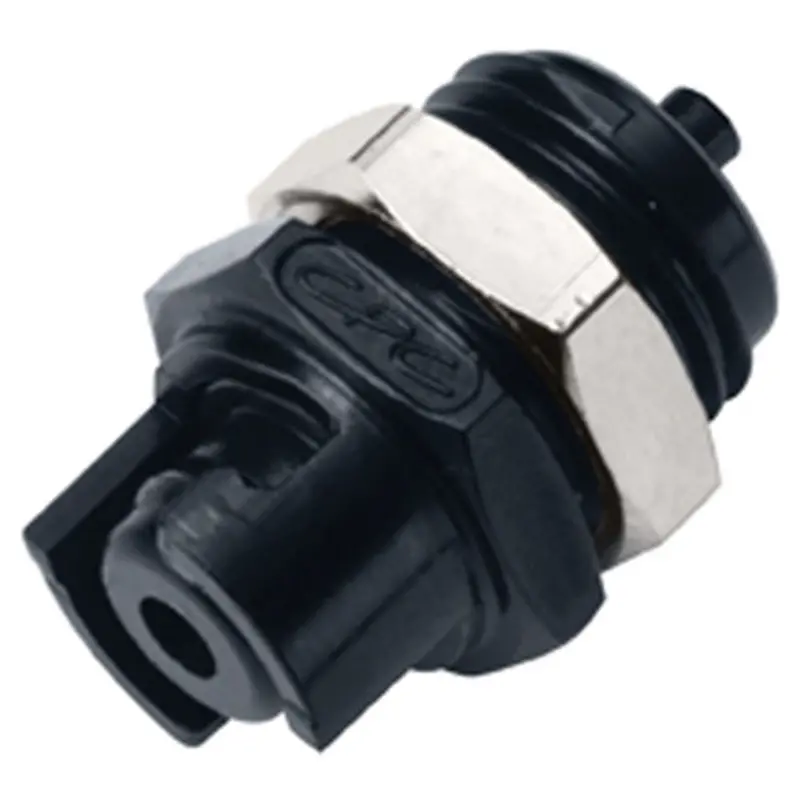 Smmpmm3Blk Non-Valved Panel-Mount Coupling Insert – 3Mm Hose Barb, Black 1