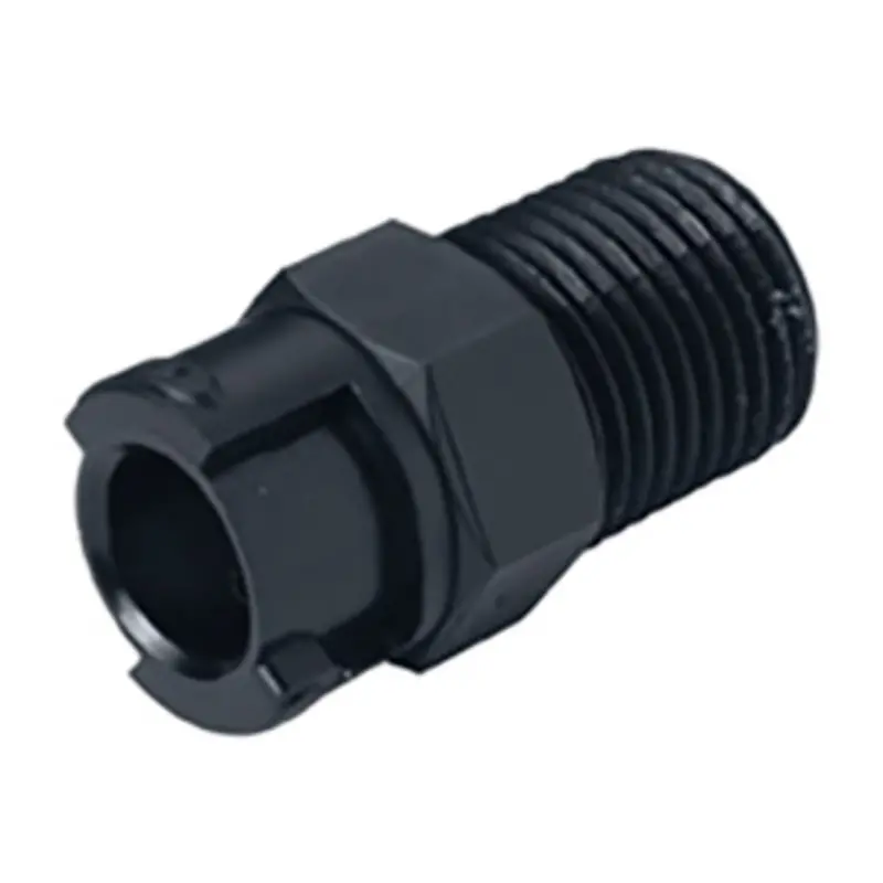 Smptd02Blk Valved Male-Thread Coupling – 1/8" Npt, Black 1