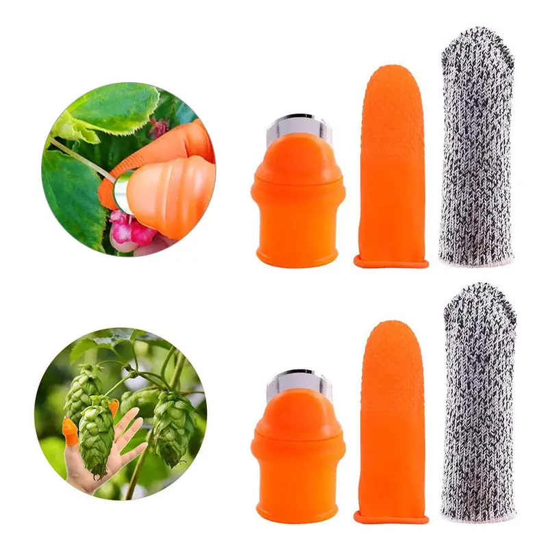 Snip-N-Clip® Thumb-Controlled Harvesting Knife Set (6-Pack) 1