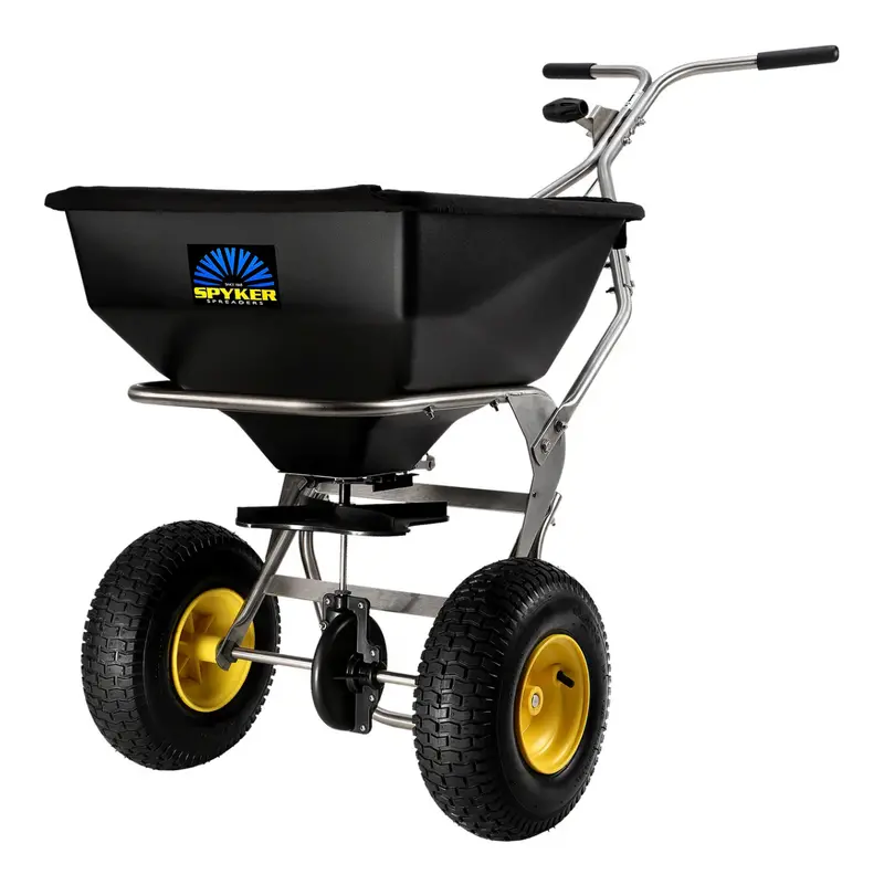 Spyker Ergo-Pro 80 Lb Heavy-Duty Broadcast Spreader (Spy80-1S) 1