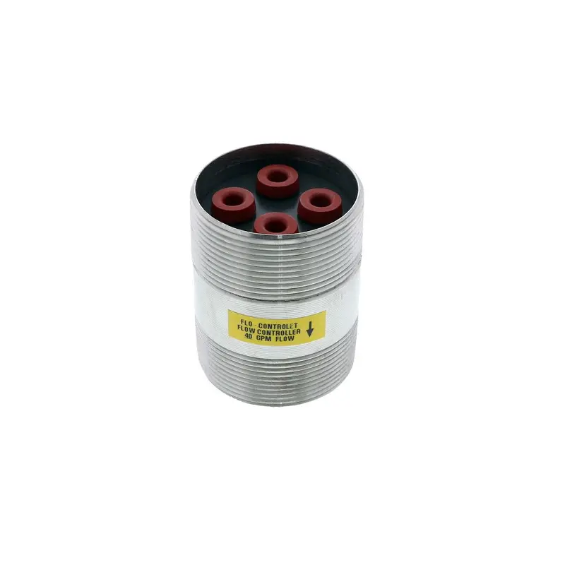 Stainless Steel 2" Mnpt Flow Restrictor – 40 Gpm, Grade 304L 1