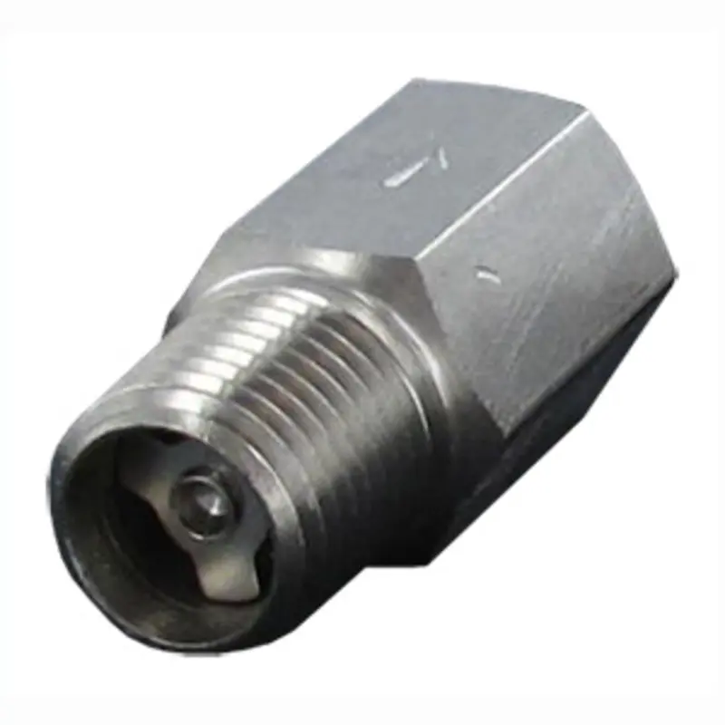 Stainless Steel Inline Check Valve With 1/8" Male Pipe Thread Inlet And 1/8" Female Pipe Thread Outlet 1
