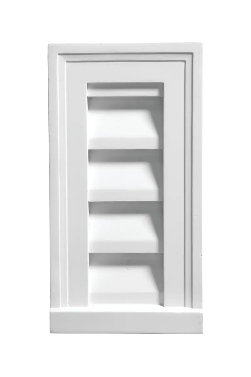 Standard Brickmould Vertical Functional Louver 1