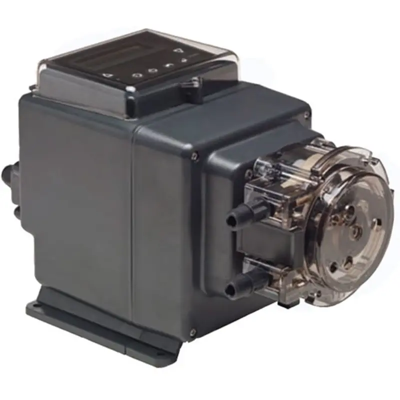 Stenner S-Series Programmable Dosing Pump – 5 Gpd Output, 120V, 3/8" Uv Black Tubing 1