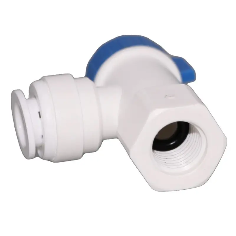 Tank Valve Female Elbow Adapter – 1/4" Fpt × 3/8" Quick-Connect Fitting 1