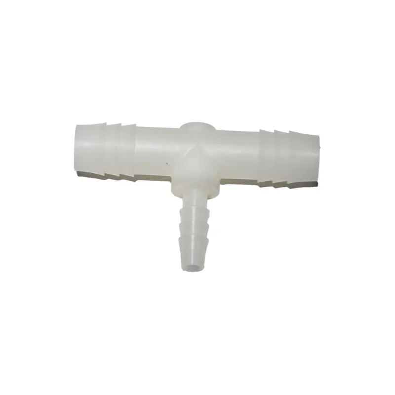 Thermobarb® Nylon Barbed Tee Fitting: 1/4" × 1/2" × 1/2" Hose Barb 1
