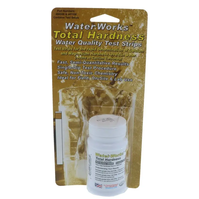 Total Hardness Test Strips – Pack Of 50 Quick-Dip Water Quality Indicators 1