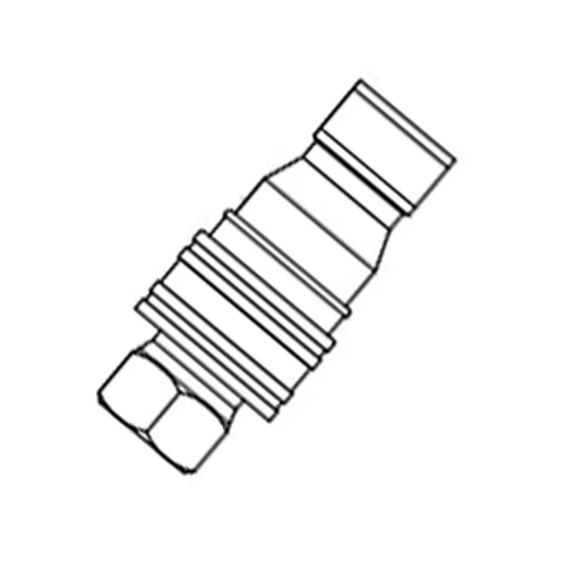 T&S Brass Aw-5A Water Hose Quick Disconnect — 1/4" Npt Fitting 1