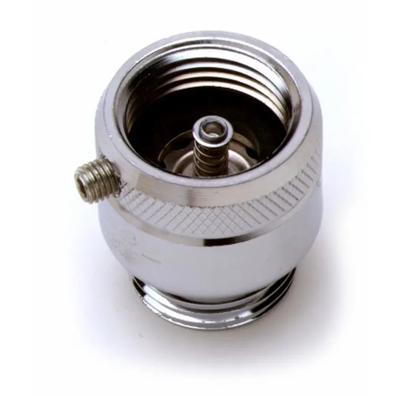T&S Brass B-0972 Chrome Atmospheric Vacuum Breaker — 3/4" Garden Hose Thread (Mxf) 1