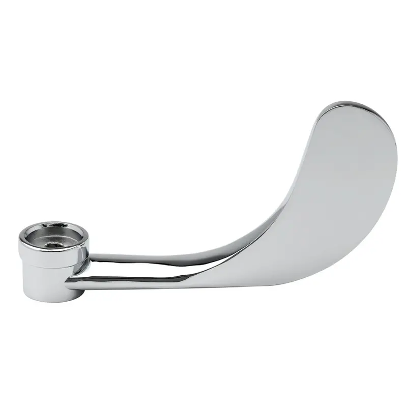 T&S Brass B-Wh4 Chrome-Plated 4" Wrist-Action Handle For Commercial Faucets 1