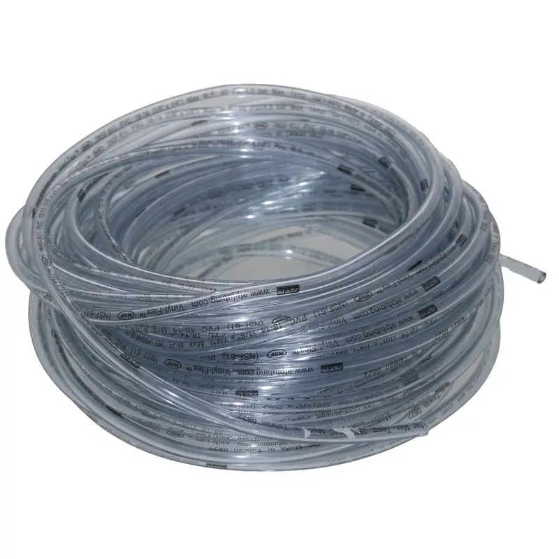 Ultra-Small Clear Flexible Pvc Tubing – 1/8" Id × 1/4" Od 1
