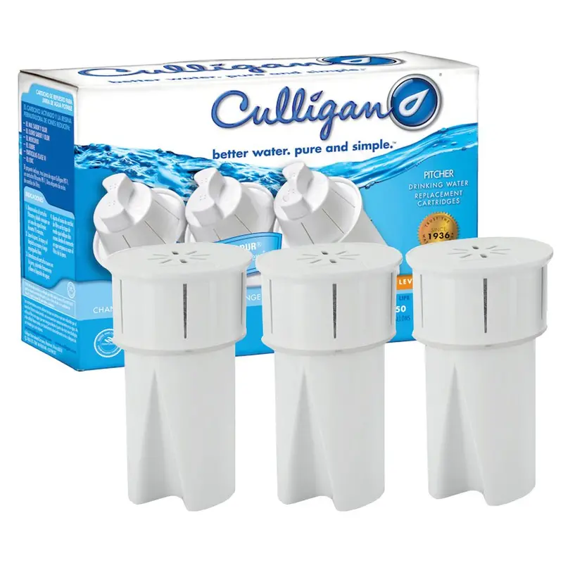 Universal Brita-Compatible Water Filter Cartridges – 3-Pack Replacement Set 1