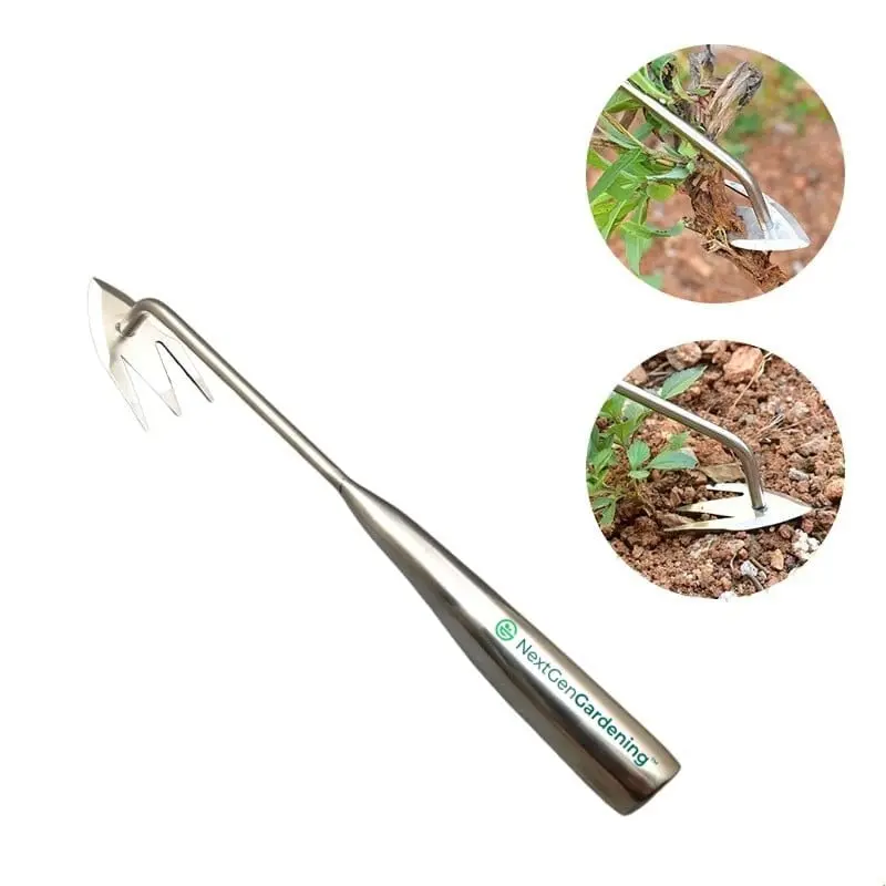 V-Weeder® Stainless Steel V-Blade Tool For Clean Weed Extraction 1