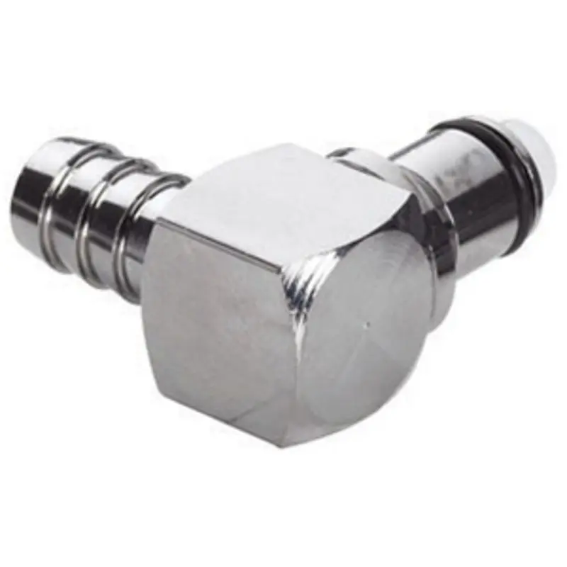 Valved Elbow Hose Barb Coupling Insert – Lcd23006, 3/8" Id Barb 1