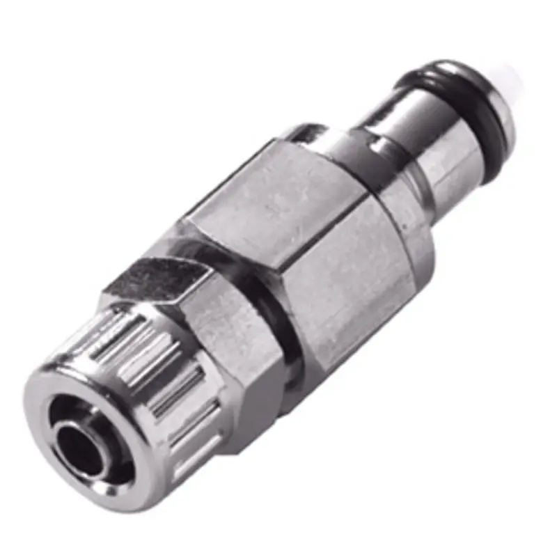 Valved In-Line Ptf Coupling Insert – 1/4 Inch Push-To-Fit 1