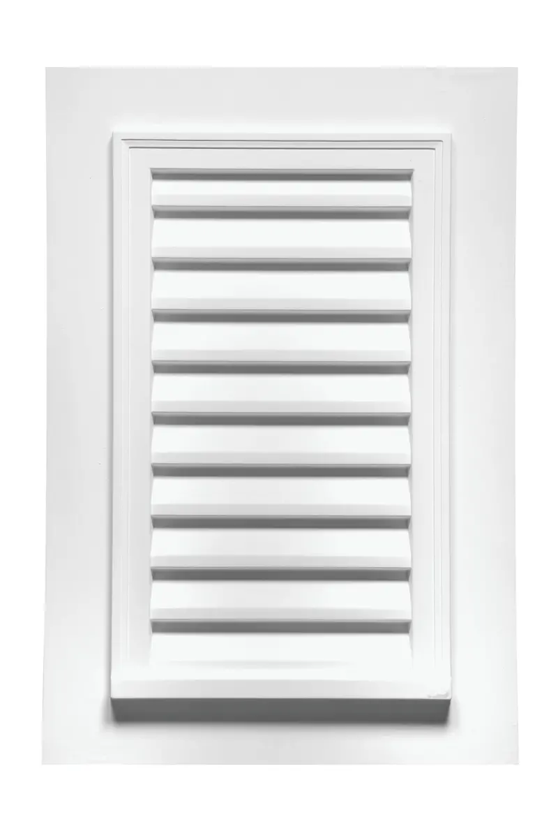 Vertical Louver Trim With Integrated Flat Border – Clean Linear Design 1