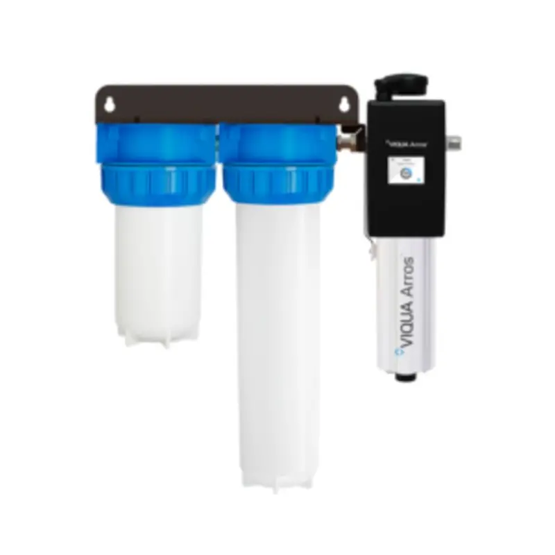 Viqua Arros 15 Integrated Whole-House Uv System – Includes 20" Sediment + 20" Carbon Filters 1