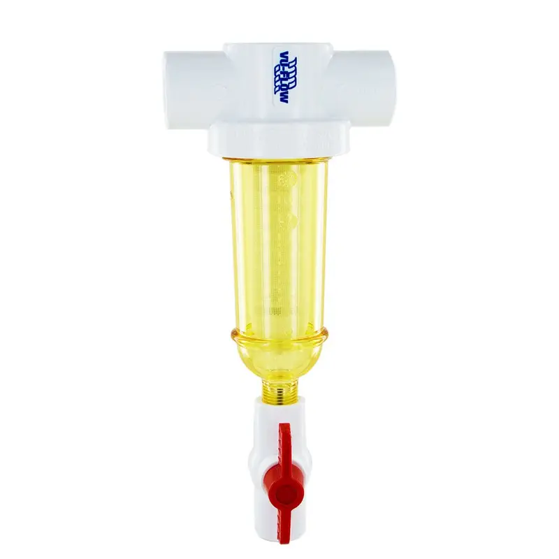 Vu-Flow T-Style Sediment Screen Filter – 3/4" Chemical-Resistant Design 1