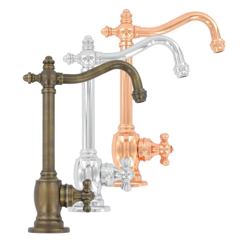 Waterstone Annapolis 1150C Single-Handle Cross-Style Faucet – Cold-Only Configuration 1