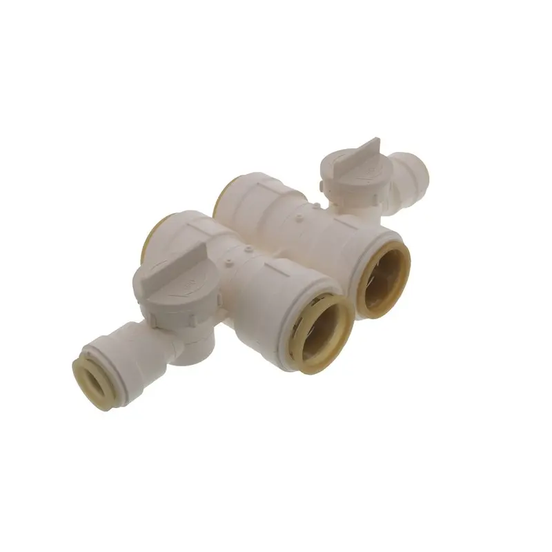 Watts Aqualock/Seatech Dual Union Body – 1 Inch Cts × 1/2 Inch Cts 1