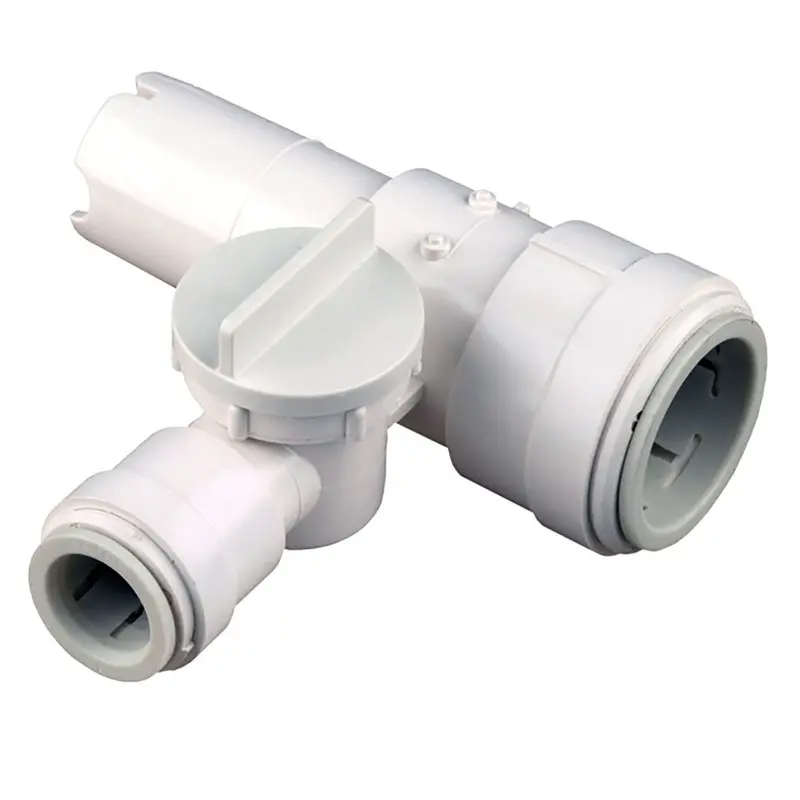 Watts Aqualock/Seatech Left-Hand Stackable Single-Stem Body – 1 Inch Cts × 1/2 Inch Cts 1
